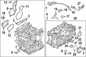 Nissan Ariya 23-25 AM67 13kW Front Electric Motor