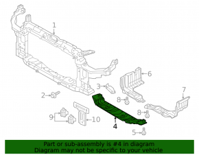 Front bumper protection Hyundai Elantra UD 11-13 prerest