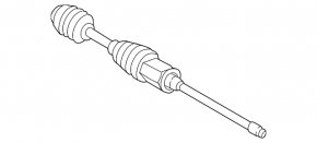 Front right axle shaft for BMW 3 F30 12-18