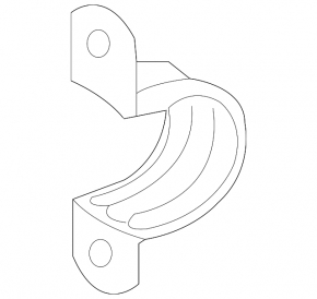 Left rear stabilizer bar mounting bracket for Lexus NX200t NX300 NX300h 15-21