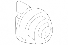 Left outer light mount for VW Tiguan 18-24