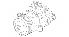 Air Conditioning Compressor Subaru Outback 20-23 2.5