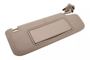 Cadillac CTS 14-16 right visor, gray, without hook