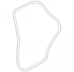 Door seal rear right Audi Q3 8U 15-18