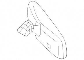 Interior mirror Nissan Rogue 21-23 auto-dimming S, SV