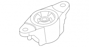 Rear right shock absorber support Mazda 6 18-21