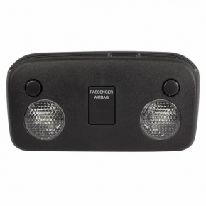 Ford Mustang mk6 18-23 coupe front light, black, broken mount