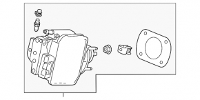 BRAKE PEDAL FEEL SIMULATOR Honda Accord 18-20 2.0 hybrid electric 46100-twa-a570-m1