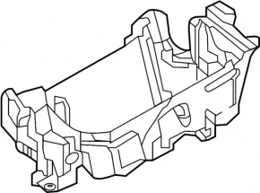 Infiniti QX30 17- Underhood Fuse Box Housing