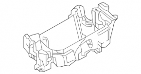 Infiniti QX30 17- Underhood Fuse Box Housing
