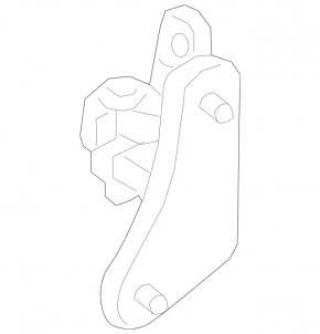 Upper front left door hinge Mercedes GLA 14-20