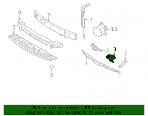 Infiniti QX60 hood lock bracket 22-26