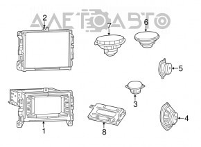 Chrysler 200 15-17 Audio Amplifier