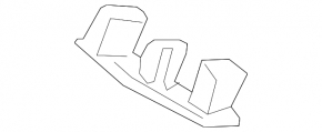 Kia Niro 17-22 trunk lock hook