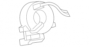 Toyota Rav4 06-08 steering wheel cable without steering angle sensor