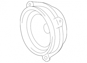 Rear right speaker JBL Toyota Prius 2005-2006