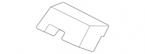 Front bumper mount, right fender, Kia K5 21-24