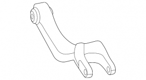 Rear left upper transverse control arm Mercedes AMG GT-class X290 19-25