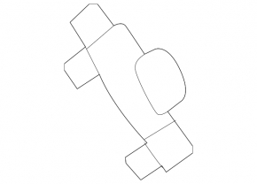 Plug outer handle front right Mazda 3 19-