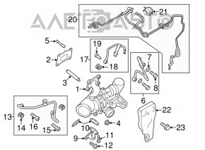 Turbine Ford Fusion mk5 13-16 2.0T