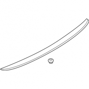 Ford Fiesta 11-19 4d Trunk Lid Spoiler
