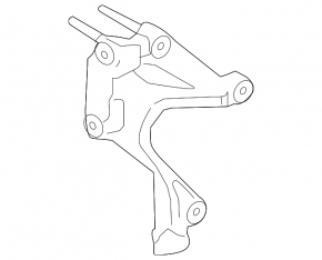 Front Right Axle Drive Bracket Lincoln MKX 16-18 2.7T AWD