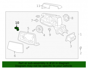 Ambient Air Temperature Sensor Chevrolet Cruze 16-