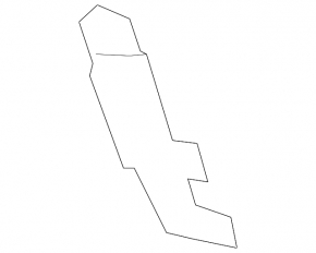 Quarter wing rear left Chevrolet Volt 11-15 black on the body, made 0.5-1.8mm
