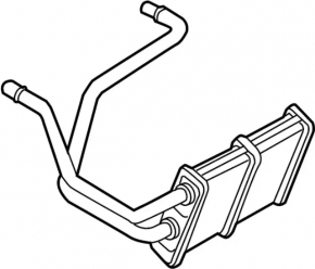 Heater Radiator Infiniti Q50 14-21