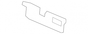 Rear Bumper Absorber Right Volvo V90 17-22 USA