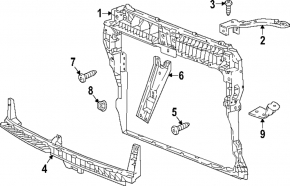 VW Atlas 18- Hood Lock Bar
