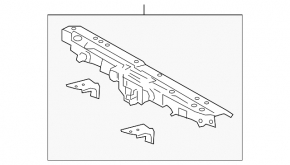 TV top bar Toyota Camry v70 18-24