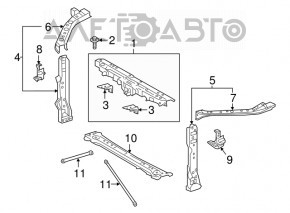 TV top bar Toyota Camry v70 18-18