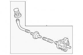 Buick Encore 13-19 Fuel Evaporative Purge Valve