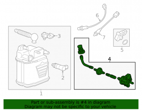 Buick Encore 13-19 Fuel Evaporative Purge Valve