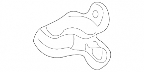 Lower front right door hinge for Honda CRZ 11-16