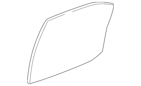 Glass of the rear left door Lexus RX300 98-03