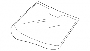 Windshield Honda CRV 17-22 for camera and rain sensor