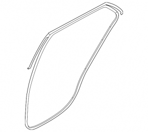 Door seal rear right Kia Niro 23-