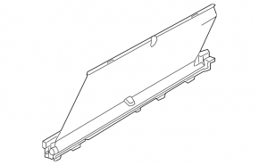 Sunshade rear left Kia Sorento 16-20