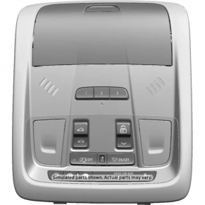 Ceiling light front Chevrolet Equinox 18-21 gray for panorama and Home link