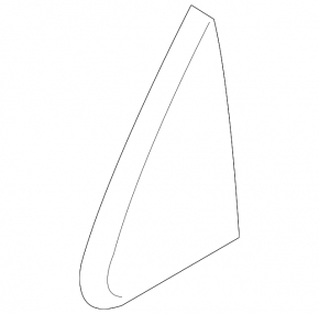 Door corner mirror exterior front left Nissan Murano z51 09-14