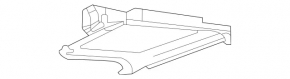Windscreen wiper grille plastic right Mercedes W167 GLE 350 450 20-23