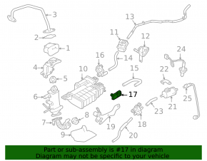 Mitsubishi Outlander 22-25 2.5 Fuel Canister Sensor