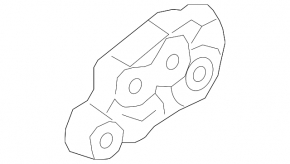 Mazda 3 19-22 rear engine mount bracket