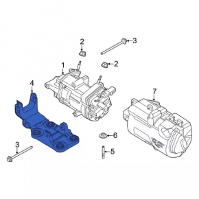 Ford Mustang Mach-E 21-23 Air Conditioning Compressor Bracket