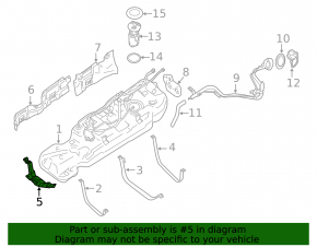 Fuel tank protection Nissan Pathfinder 13-20