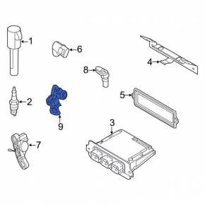 Knock Sensor Ford Ecosport 18-22 2.0