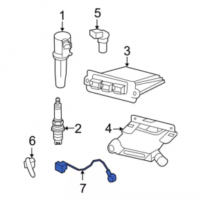Knock Sensor Ford Ecosport 18-22 2.0