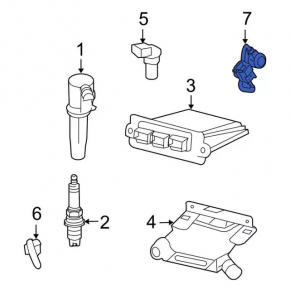 Knock Sensor Ford Ecosport 18-22 2.0